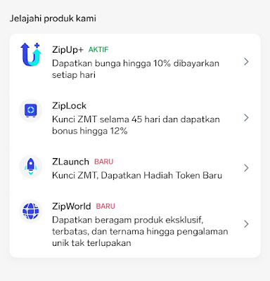 Kode Bonus Referral APK ZIPMEX Reward Event