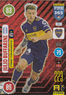 Panini Adrenalyn XL FIFA 365 2021 collection Boca Juniors Set