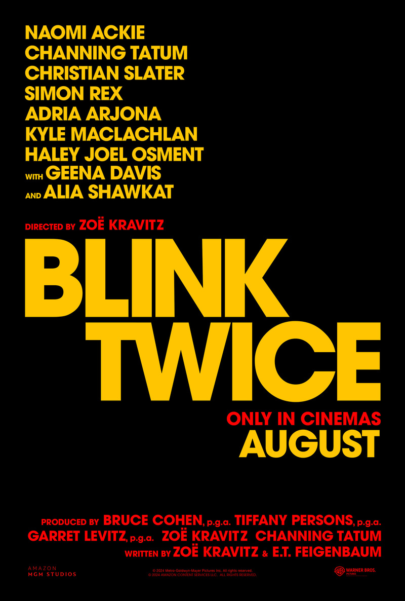BLINK TWICE poster