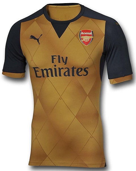 Puma lan a novas camisas do Arsenal Show de Camisas