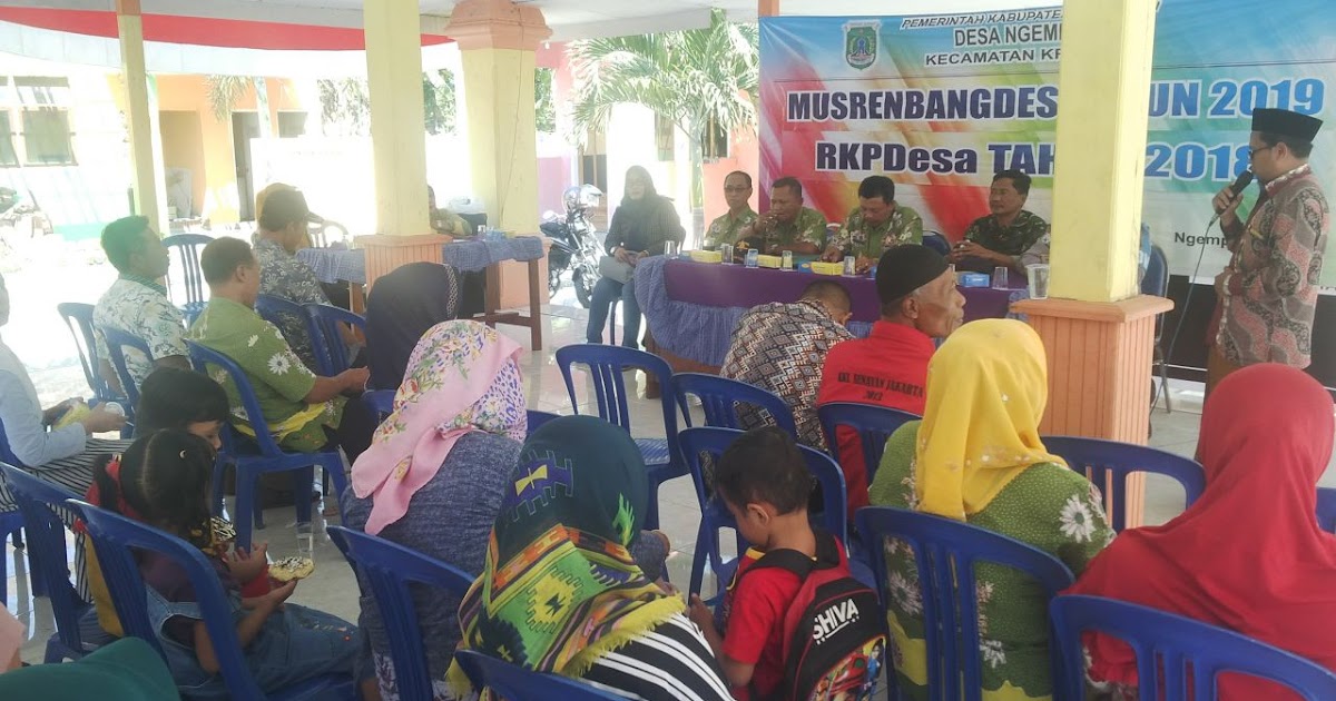 MUSRENBANG TAHUN ANGGARAN 2019 DESA NGEMPIT RAMPUNG 