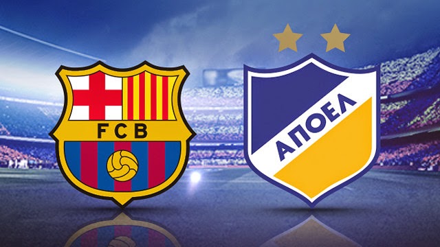 Xem Bóng Đá Trực Tuyến APOEL Nicosia FC - FC Barcelona