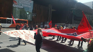 Fotos, Marcha No Mas AFP en Santiago Chile 