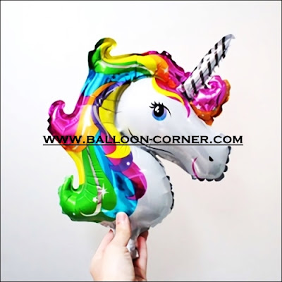 Balon Foil Rainbow Unicorn Mini