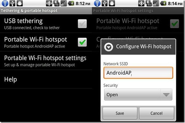 Android Tethering