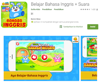 Game Edukasi Untuk Anak TK hingga SD Khusus Android