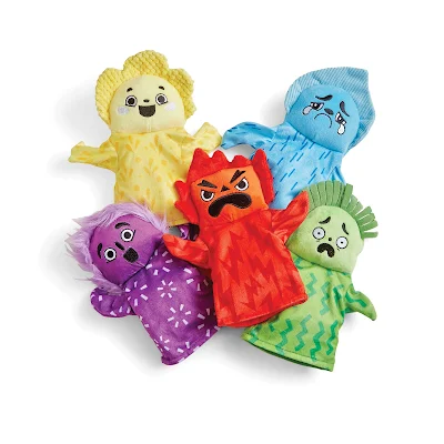 Learning Resources Feelings Family™️ Hand Puppets stock image