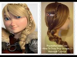 How to train your dragon hair tutorial, Astrid