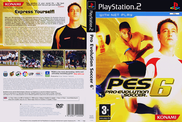 Meu PS2 Nostalgia: PES ISO PS2