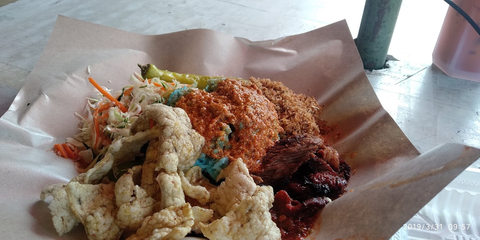 Nasi Kerabu Sedap Di Permatang Pauh - Cahaya Hayati