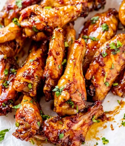 HONEY GARLIC CHICKEN WINGS