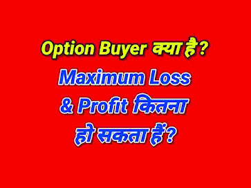 Option Buyers Maximum Profit and Loss, option trading text image