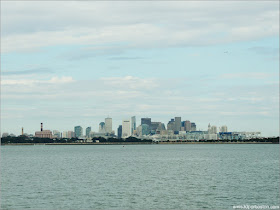 Vitas de Boston desde el Ferry 