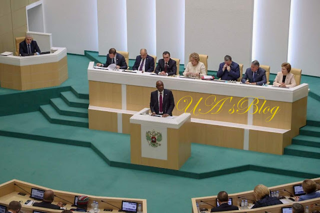 10 things Saraki said about Nigeria to Russian Parliament