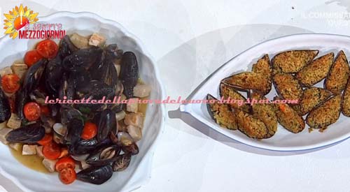 Trionfo di vongole e cozze ricetta Mauro Improta