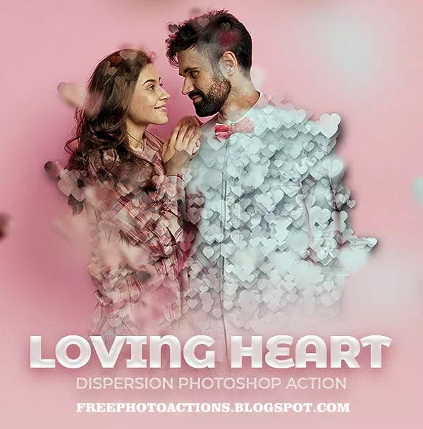 loving-heart-dispersion-photoshop-action