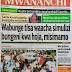Habari zilizopo magazetini leo July 8,2017