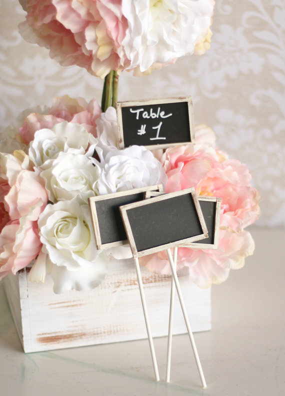  Wedding Decor found HERE Rustic Chalk Tags reusable chalkboard tag 