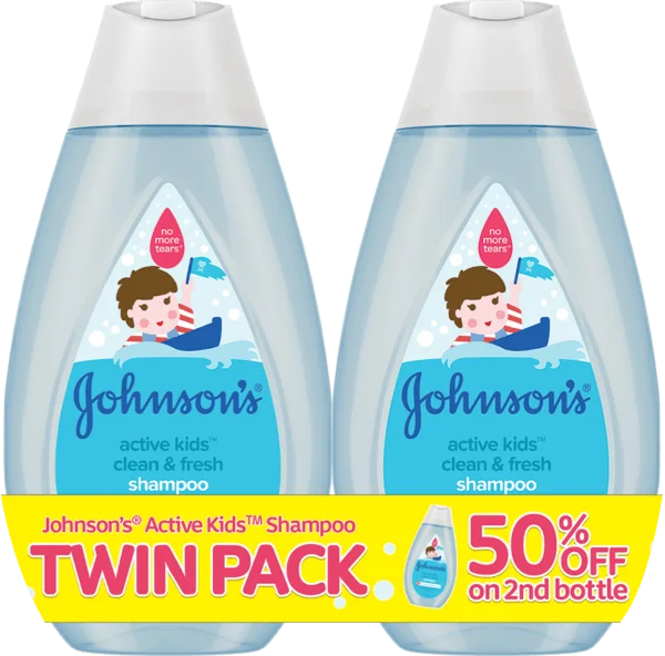 Johnson’s Active Kids Clean & Fresh Shampoo 200ml