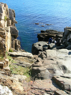 Giants stairs Bailey Island Maine