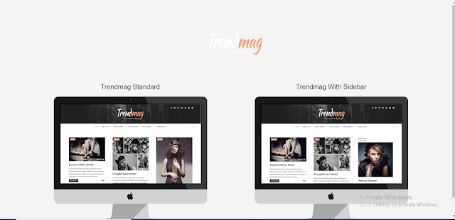 Trendmag Blogger Template