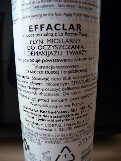 La Roche Posay, Effaclar, płyn micelarny, żel do mycia twarzy, Paraben Free, bez mydła, bez parabenów, ulga dla wrażliwej skóry, skóra z niedoskonałościami, zaskórniki, niedoskonałości