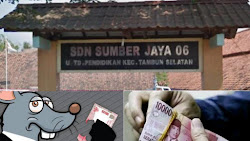 SDN Sumber Jaya diduga Bisnis Seragam