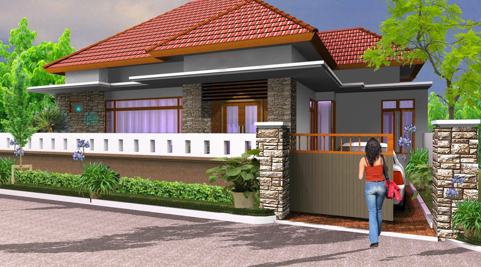 Gambar Desain Pagar Rumah Minimalis Terbaru 2015 Desain Rumah