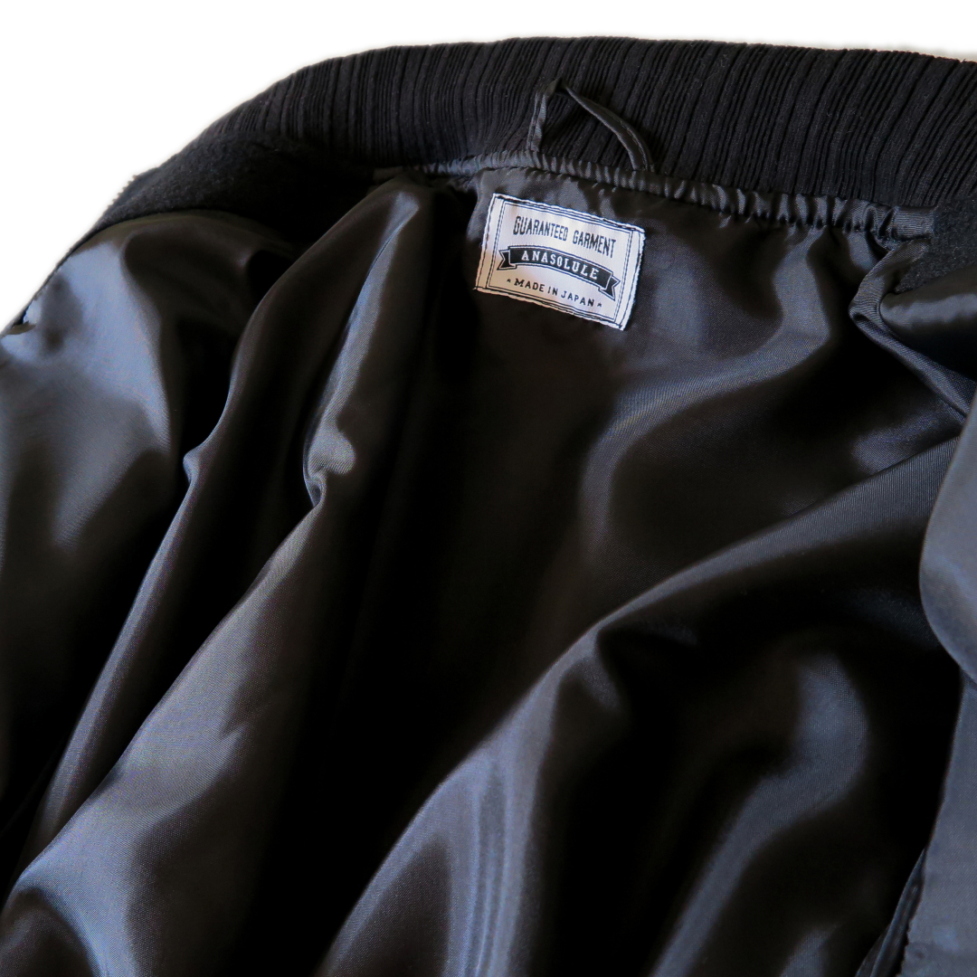 ANASOLULE Cow Hide Rib Blouson 39,800yen