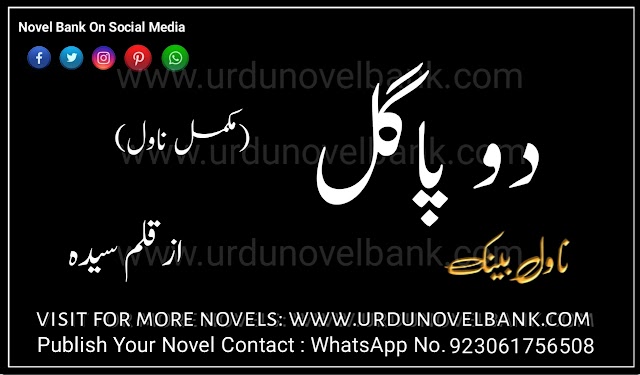 Do Pagal by Syeda Complete Novel Pdf Free Download 