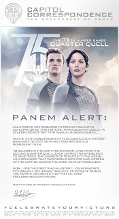 The Hunger Games Catching Fire promo art