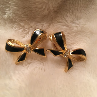 Dior Gold Clip on Earrings short review