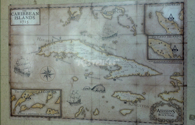 Map Assassin's Creed IV