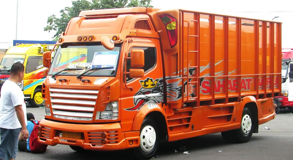 Koleksi Modifikasi Mobil Dump Truck Canter Modifikasimania