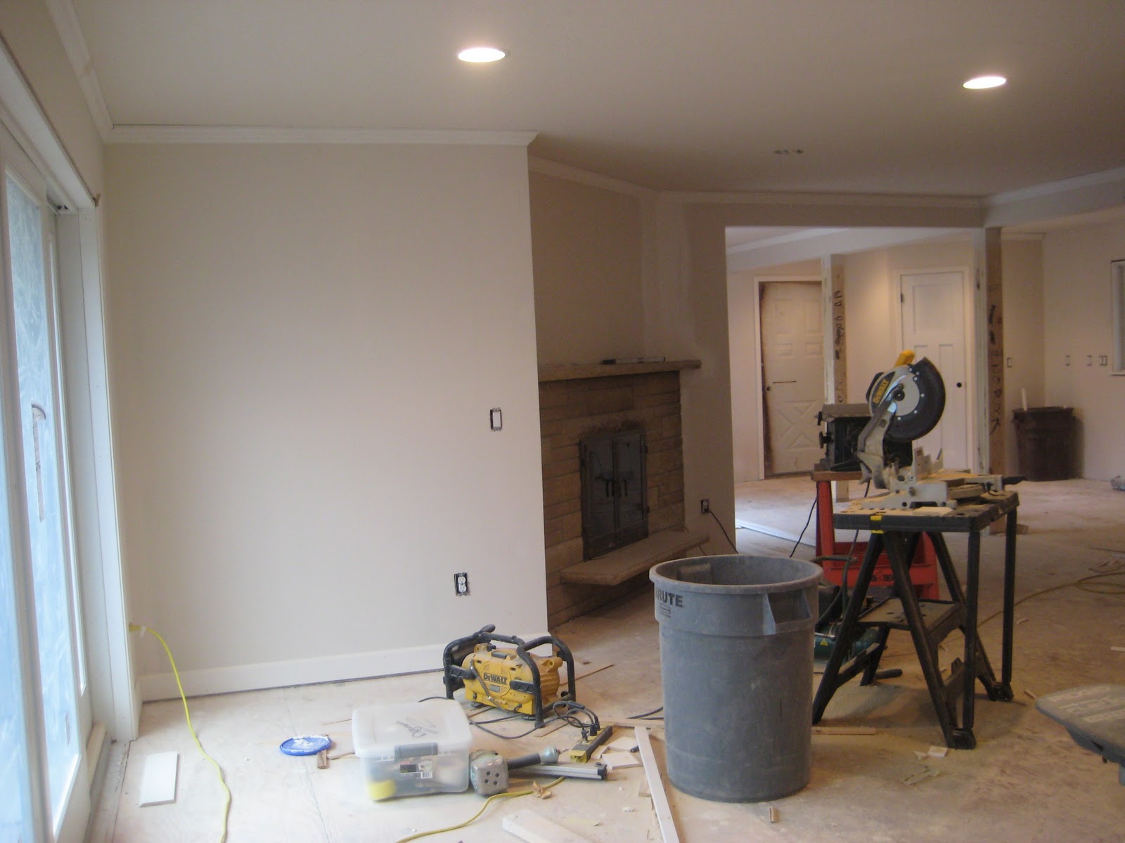 Twin Lake Remodel Crown Molding Trim Interior Lighting