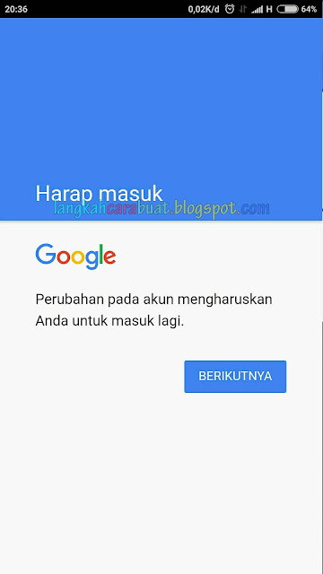 Cara Memulihkan Akun Google Di HP Android