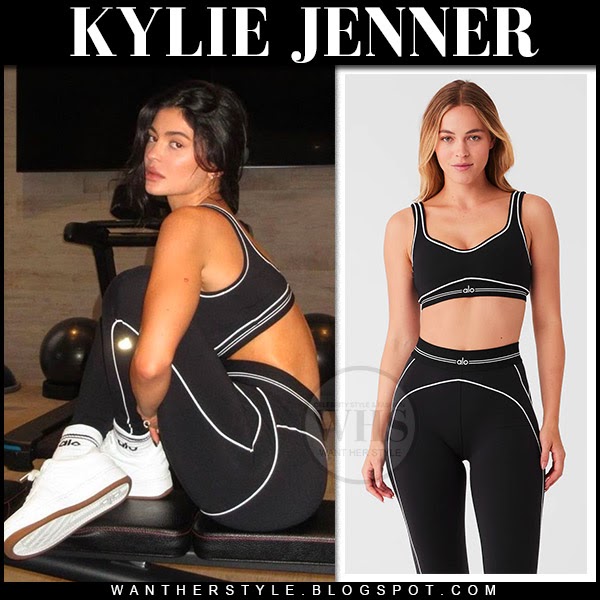 Kylie Jenner Just Wore Yet Another Alo Yoga Workout Set