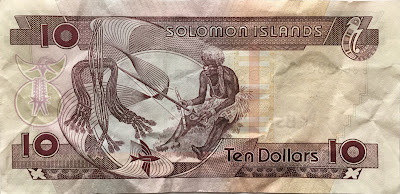 10 Solomon Dollars banknote