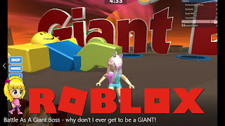 Roblox Battle As A Giant Boss Gameplay - why don't I ever get to be a GIANT!