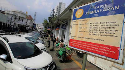 Pemkot Bandung Akan Tindak Tegas Parkir Liar