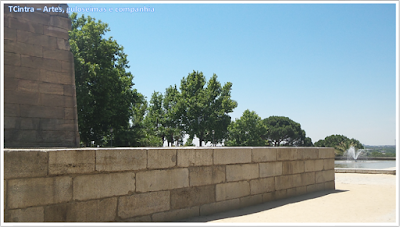 Madrid; Viagem Europa; Turismo na Espanha; Parque del Oeste; Colina da Montanha; Templo de Debod; Templo Egípcio em Madri