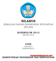 Silabus Pjok Kelas 2 Sd Mi Semester 1 K13 Revisi 2021