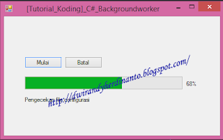 Menggunakan Backgroundworker di C# dan VB.NET