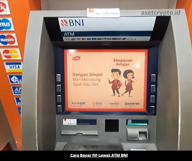 Cara Bayar FIF Lewat ATM BNI