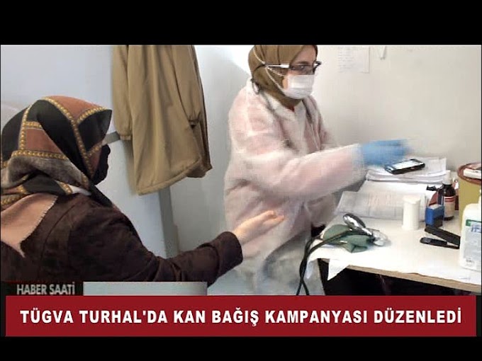 TURHAL'DA KAN BAĞIŞ KAMPANYASI DÜZENLENDİ