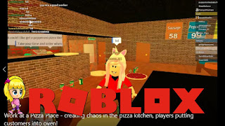 Chloe Tuber Roblox Work At A Pizza Place Gameplay Creating Chaos In The Pizza Kitchen Players Putting Customers Into Oven - peza pizza roblox