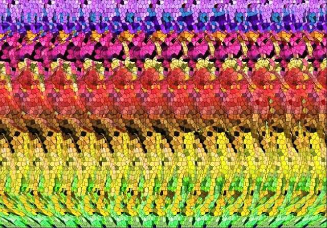 mengenal stereogram, cara melihat stereogram, cara membuat