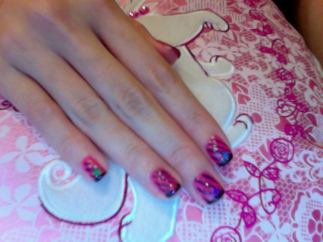 cute hello kitty nail designs. 3d Hello Kitty Nail Art. new