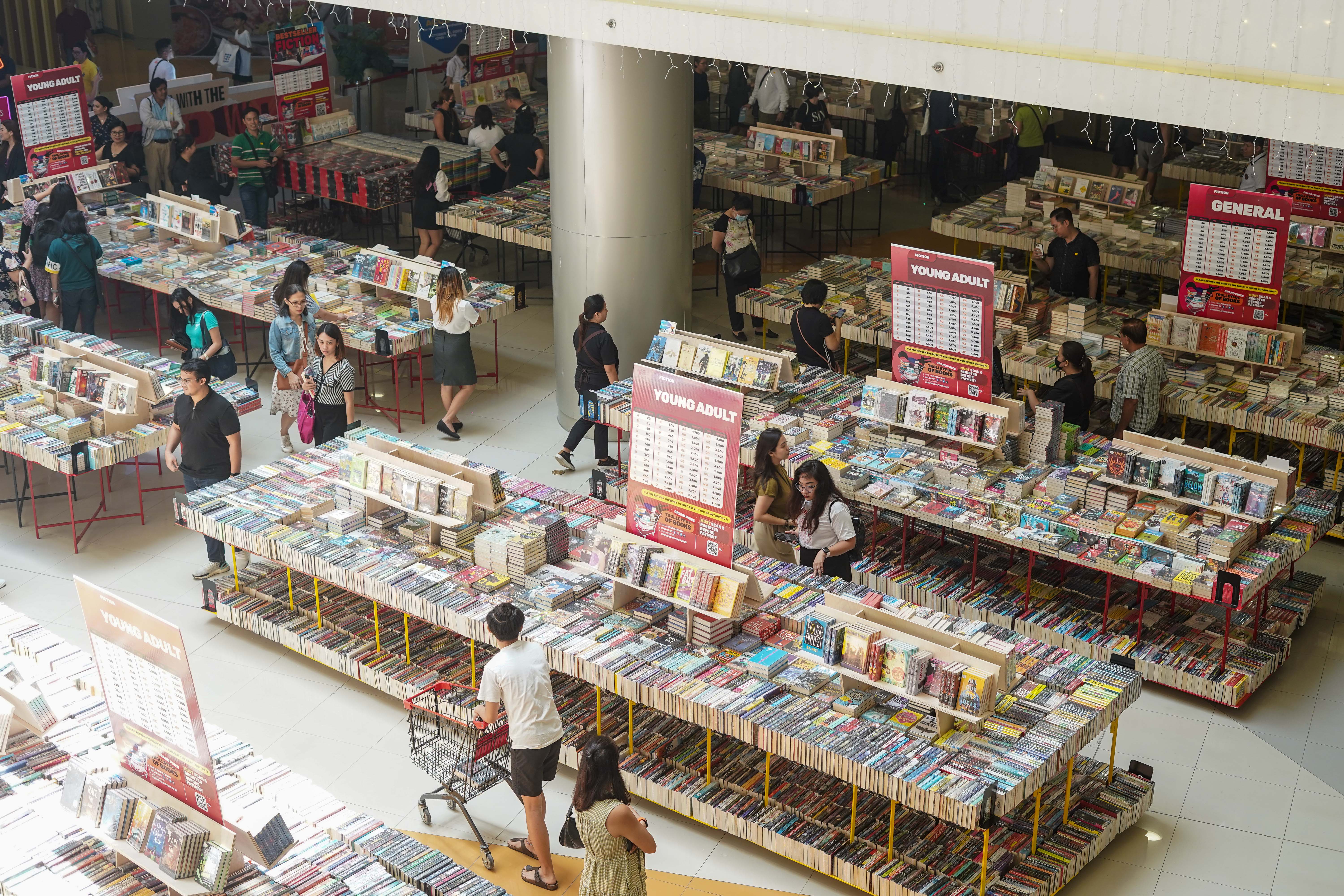 Big Bad Wolf Books Sale on Oct 13-22, 2023 at SM City Iloilo, Philippines.