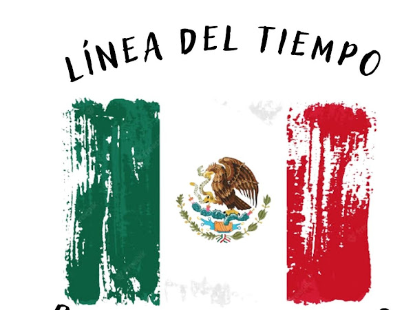 Línea del Tiempo Bandera de México 